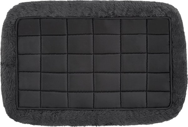 Show full view: MidWest Quiet Time Fleece Dog Crate Mat, Gray, 48-in slide 6 of 8