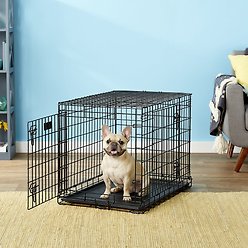 MidWest Ultima Pro Double Door Collapsible Wire Dog Crate, 30-in