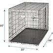 Show in main carousel: MidWest Ultima Pro Double Door Collapsible Wire Dog Crate, 48-in slide 3 of 7