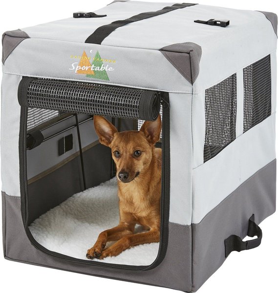 Show full view: MidWest Canine Camper Single Door Collapsible Soft-Sided Dog Crate, 24-in slide 4 of 6