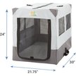 Show in main carousel: MidWest Canine Camper Single Door Collapsible Soft-Sided Dog Crate, 30-in slide 3 of 6