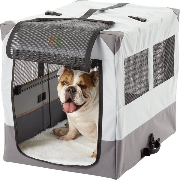 Show full view: MidWest Canine Camper Single Door Collapsible Soft-Sided Dog Crate, 30-in slide 4 of 6