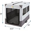 Show in main carousel: MidWest Canine Camper Single Door Collapsible Soft-Sided Dog Crate, 36-in slide 3 of 6