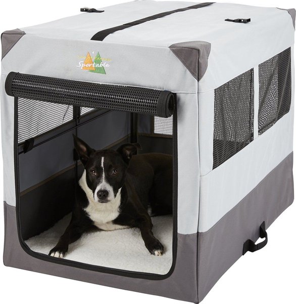 Show full view: MidWest Canine Camper Single Door Collapsible Soft-Sided Dog Crate, 36-in slide 4 of 6