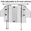 Show in main carousel: MidWest Wire Mesh Universal SUV Car Barrier slide 4 of 6