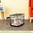 Show in main carousel: MidWest Quiet Time Fashion Plush Bolster Dog Crate Mat, Pink, 18-in slide 3 of 7
