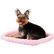 Show in main carousel: MidWest Quiet Time Fashion Plush Bolster Dog Crate Mat, Pink, 24-in slide 2 of 7