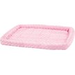 Show in main carousel: MidWest Quiet Time Fashion Plush Bolster Dog Crate Mat, Pink, 36-in slide 1 of 7
