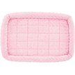 Show in main carousel: MidWest Quiet Time Fashion Plush Bolster Dog Crate Mat, Pink, 36-in slide 4 of 7