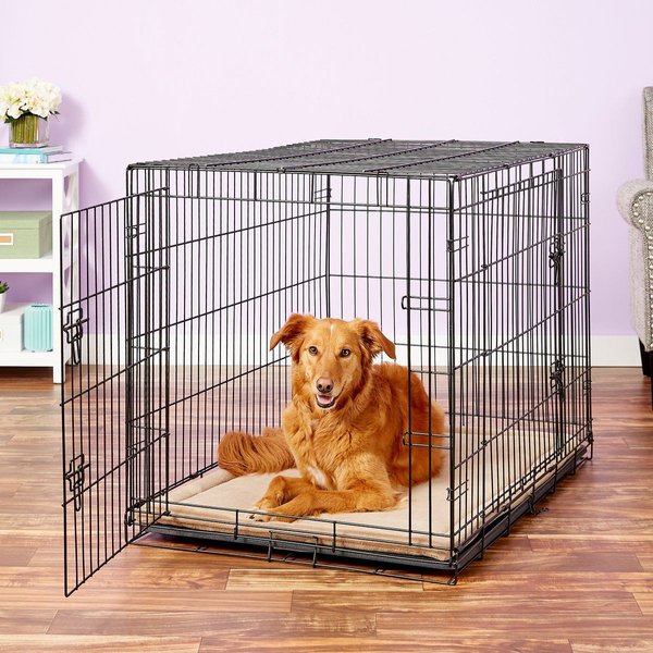 Show full view: MidWest Quiet Time Deluxe Micro Terry Dog Crate Mat, 42-in slide 3 of 7