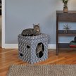 Show in main carousel: MidWest Curious Cube Cat Condo, Geometric Gray slide 1 of 7
