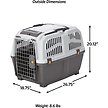 Show in main carousel: MidWest Skudo Deluxe Plastic Dog & Cat Kennel, 27-in slide 2 of 8