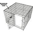 Show in main carousel: MidWest Exercise Pen Wire Mesh Top slide 4 of 5