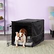 Show in main carousel: MidWest iCrate Double Door Collapsible Wire Dog Crate Kit, Black, 36-in slide 1 of 9