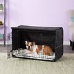 Show in main carousel: MidWest iCrate Double Door Collapsible Wire Dog Crate Kit, Black, 36-in slide 5 of 9