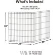 Show in main carousel: MidWest Universal Playpen Extension Kit, 2-Panels, 30-in slide 3 of 8