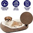 Show in main carousel: MidWest Overstuffed Micro-Terry Cuddle Dog & Cat Bed, Taupe, Medium slide 3 of 5