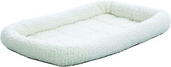 MidWest Homes for Pet Cat & Dog Carrier Bed, White, 22-in