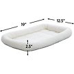 Show in main carousel: MidWest Homes for Pet Cat & Dog Carrier Bed, White, 22-in slide 2 of 4