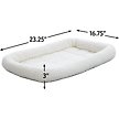 Show in main carousel: MidWest Homes for Pet Cat & Dog Carrier Bed, White, 27-in slide 2 of 5