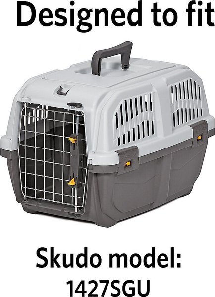 Show full view: MidWest Homes for Pet Cat & Dog Carrier Bed, White, 27-in slide 4 of 5