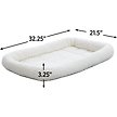 Show in main carousel: MidWest Homes for Pet Cat & Dog Carrier Bed, White, 36-in slide 2 of 4