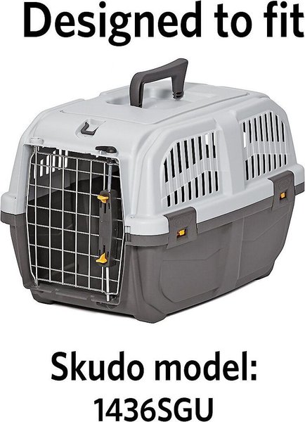 Show full view: MidWest Homes for Pet Cat & Dog Carrier Bed, White, 36-in slide 3 of 4