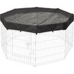 Show in main carousel: MidWest Exercise Pen Top Fabric Mesh Sunscreen Accessory, Octagonal Configuration, Black slide 1 of 8