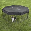 Show in main carousel: MidWest Exercise Pen Top Fabric Mesh Sunscreen Accessory, Octagonal Configuration, Black slide 3 of 8