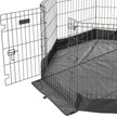 Show in main carousel: MidWest Canvas Dog Exercise Pen Base Cover Accessory, Octagonal Configuration, Black slide 5 of 8