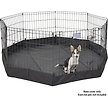 Show in main carousel: MidWest Canvas Dog Exercise Pen Base Cover Accessory, Octagonal Configuration, Black slide 7 of 8