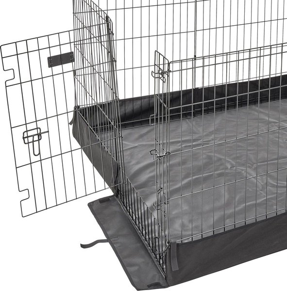 Show full view: MidWest Canvas Dog Exercise Pen Base Cover Accessory, Square Configuration, Black slide 5 of 9