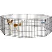 Show in main carousel: MidWest Wire Dog Exercise Pen, Black E-Coat, 18-in slide 1 of 7