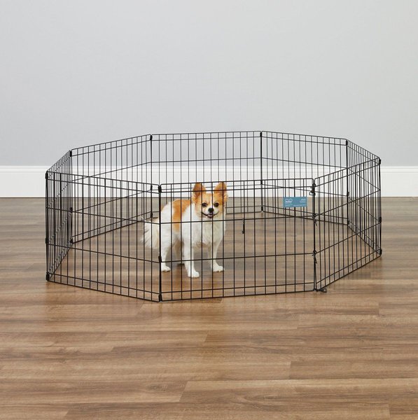 Show full view: MidWest Wire Dog Exercise Pen, Black E-Coat, 18-in slide 5 of 7