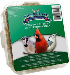 Armstrong Birder's Choice Suet Cake Wild Bird Food, 320-g