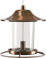 Perky Pet Copper Panorama Seed Wild Bird Feeder