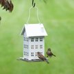 Show in main carousel: Perky Pet White Farmhouse Seed Wild Bird Feeder slide 2 of 3