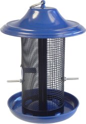 More Birds Colbalt Twin Combo Screen Wild Bird Feeder