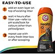 Show in main carousel: Arm & Hammer Products Health IQ Cat Litter Additive with Color Changing Health Indicators, 184-g bottle slide 8 of 9