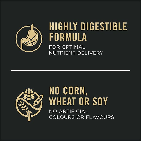 Show full view: Purina Pro Plan Large Breed Sensitive Skin & Stomach Salmon & Rice Formula Dry Dog Food, 15.4-kg bag slide 6 of 12