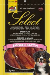 Barnsdale Farms Smoked Canadian Bacon Dog Treats, 4-oz bag