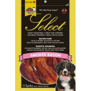 Barnsdale Farms Smoked Canadian Bacon Dog Treats, 4-oz bag