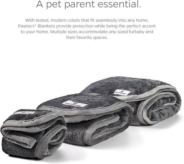 Show full view: Pet Parents Pawtect Blanket Waterproof Premium Dog & Cat Blanket, Chocolate, Small slide 4 of 10