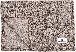 Pet Parents Premium Cat & Dog Blanket, Chocolate, Small