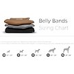 Show in main carousel: Pet Parents Belly Band Washable Male Dog Wrap + Extendrs, Natural, Medium: 16 to 20-in waist slide 6 of 10