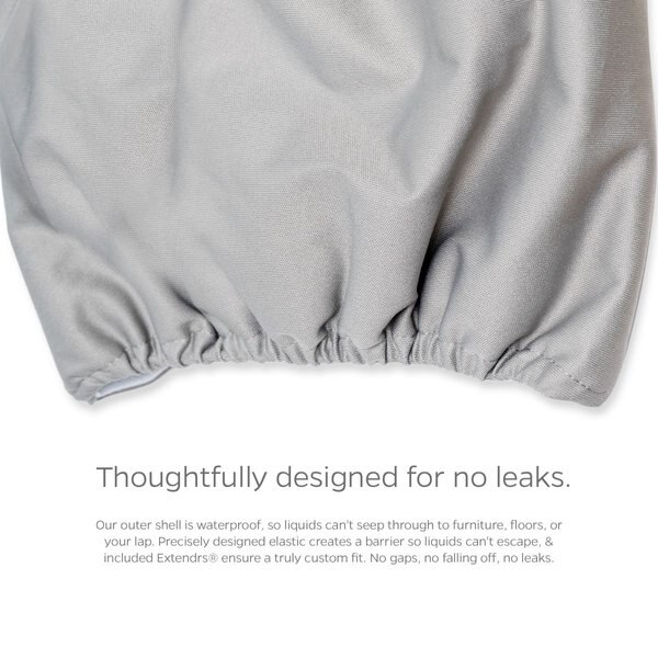 Show full view: Pet Parents Belly Band Washable Male Dog Wrap + Extendrs, Natural, Medium: 16 to 20-in waist slide 8 of 10