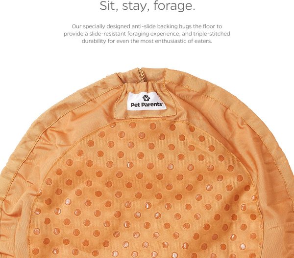 Show full view: Pet Parents Forager Snuffle Mat & Slow Feeder Dog Bowl, Meadow Natural slide 7 of 10