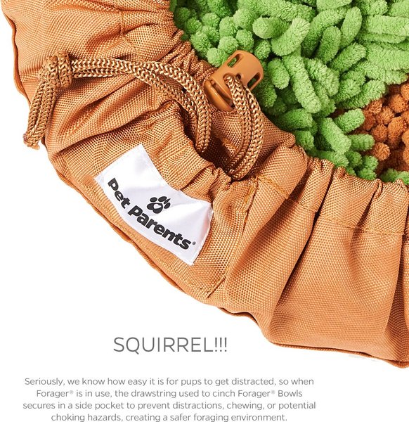 Show full view: Pet Parents Forager Snuffle Mat & Slow Feeder Dog Bowl, Meadow Natural slide 8 of 10