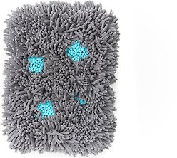 Pet Parents Forager Slow Feeder Cat & Dog Snuffle Mat & Feeding Mat, Meadow Ponds, Medium