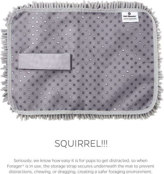 Show full view: Pet Parents Forager Slow Feeder Cat & Dog Snuffle Mat & Feeding Mat, Meadow Ponds, Medium slide 7 of 10